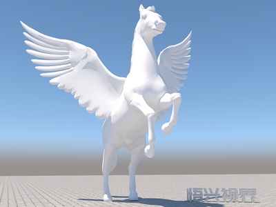 天馬裝置雕塑|空間|景觀設(shè)計(jì)|張悟興 