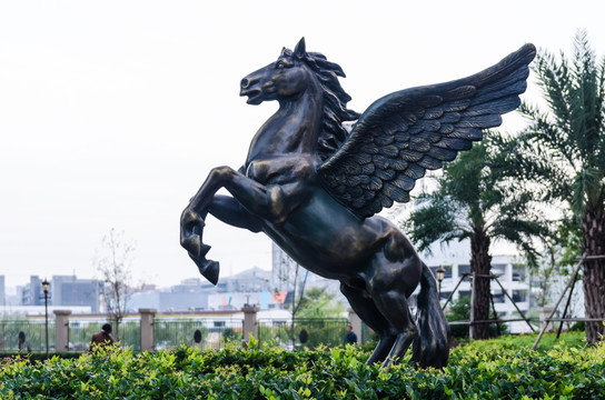 天馬雕塑
