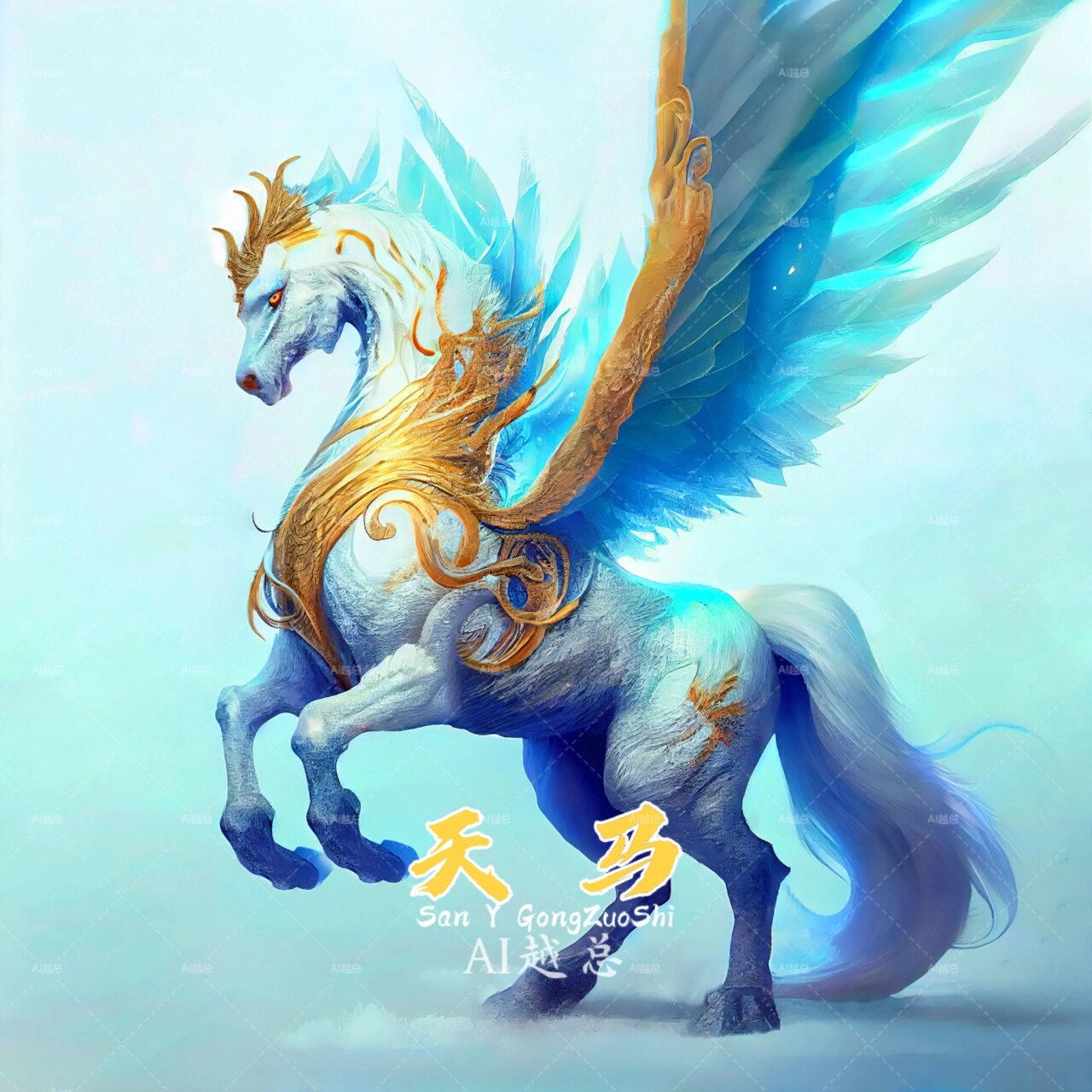 上古神獸天馬 傳說中的神速使者
