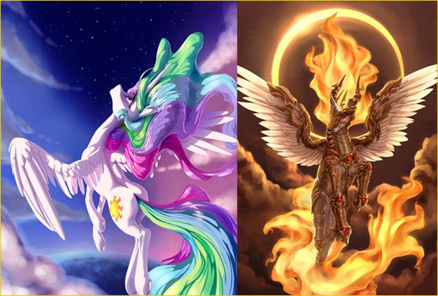 天馬與獨角獸 誰更優秀——以小馬寶莉世界為視角的探討